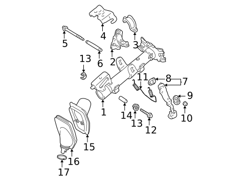 Housing & Components for 2003 Toyota RAV4 #0