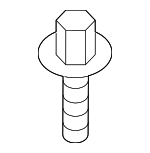 MS241185 - Body: Upper Grille Bolt for Mitsubishi Image