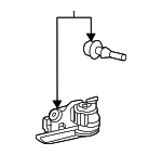 6920533140C0 - Body: Handle, Inside for Toyota Image