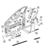 5HK67TL2AB - : Assist And Grab Handle Plug for Mopar Image