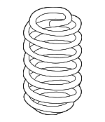 4823110440 - Suspension: 2018-2019 Toyota C-HR - Coil Spring for Toyota: C-HR Image