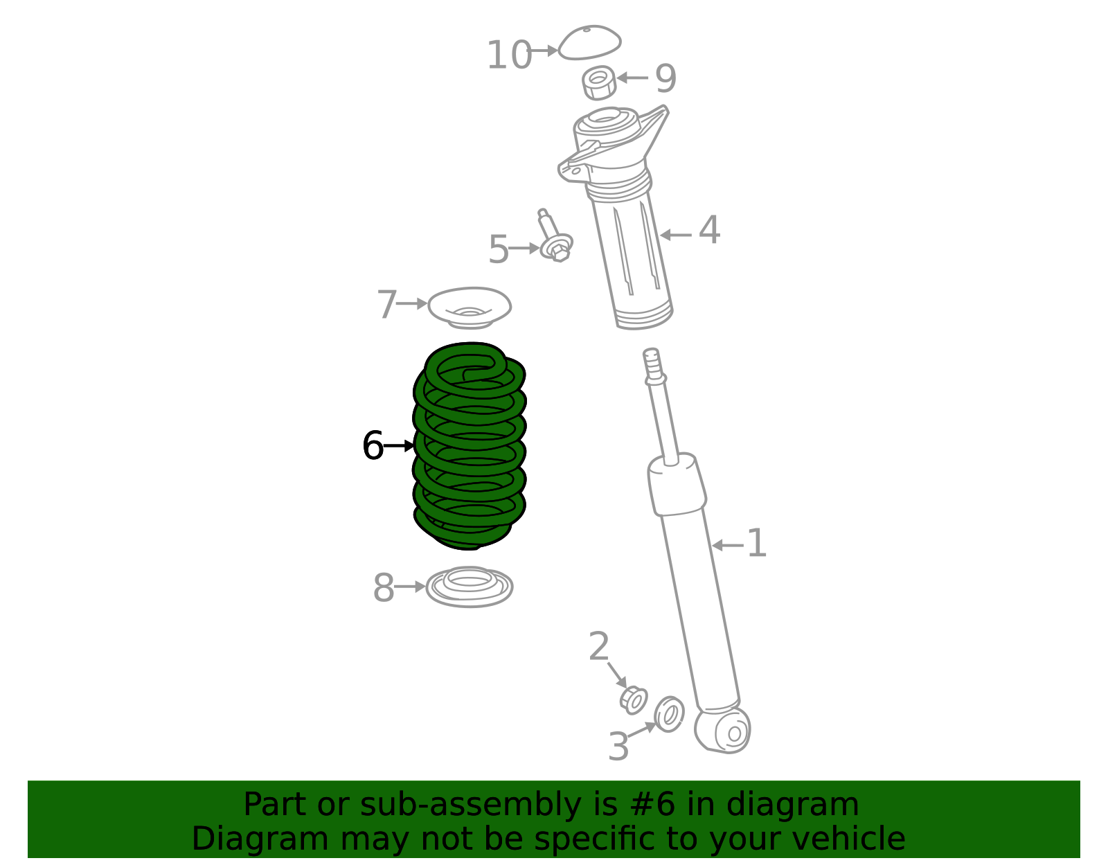 Coil Spring – OEM Suspension Load Support for Toyota | AutoNation Parts