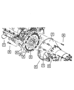 R8003108AG - Automatic Transmission 5 Speed [DGJ]: With Torque Converter Transmission for Mopar Image