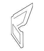 98150155200GRV - Body: Corner Panel for Porsche: Boxster, Cayman Image