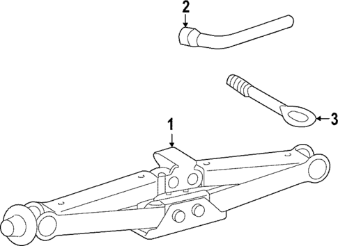 Jack & Components for 2025 Mercedes-Benz SL55 AMG #0