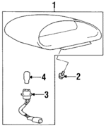 9275022100LG - : High Mount Lamp for Hyundai Image