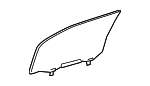 6811052270 - Body: Movable Glass for Toyota Image