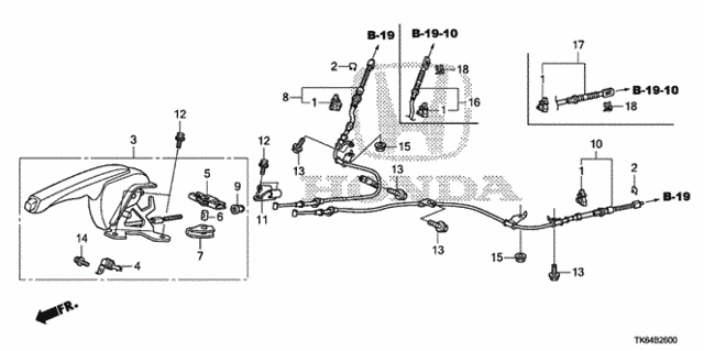 Parking Brake for 2012 Honda Fit #0