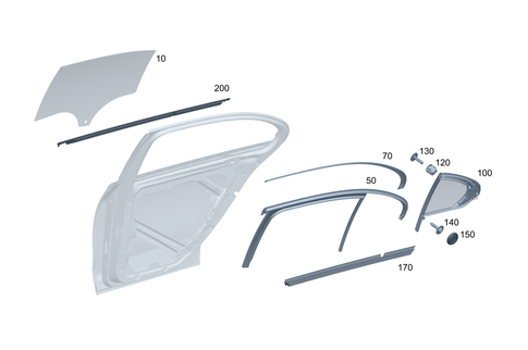 Rear Window System for 2025 Mercedes-Benz C63 AMG S E Performance #0