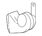 865200E020 - Electrical: Low Note Horn for Toyota: Camry, Grand Highlander, Highlander, Sequoia, Sienna, Tacoma, Tundra Image