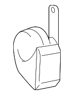 865100E040 - Electrical: High Note Horn for Toyota: Camry, Grand Highlander, Highlander, Sequoia, Sienna, Tacoma, Tundra Image