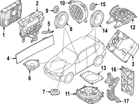 Sound System for 2023 BMW iX #2