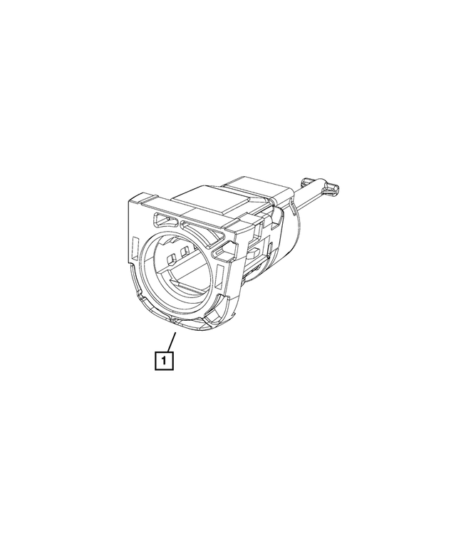 68202092AA - Doors, Door Mirrors and Related Parts: Door Lock for Mopar Image