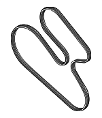 7K145933T - Cooling System: Serpentine Belt for Audi Image