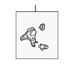 72630S84A01 - Body: Crank Arm for Honda: Accord, Civic, Pilot Image