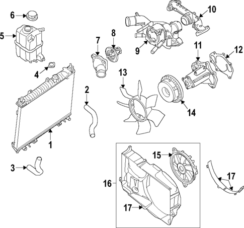Cooling System for 2015 Nissan NV3500 #0