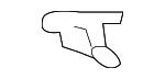 90669T6AJ01 - Body: Door Trim Panel Retainer for Honda Image