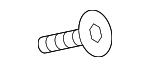 PAF910174 - Body: Door Lock Striker Plate Screw for Porsche Image
