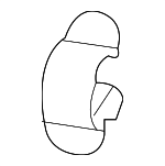 95534954303 - Cooling System: Inlet Hose Retainer Clip for Porsche: 911 Image