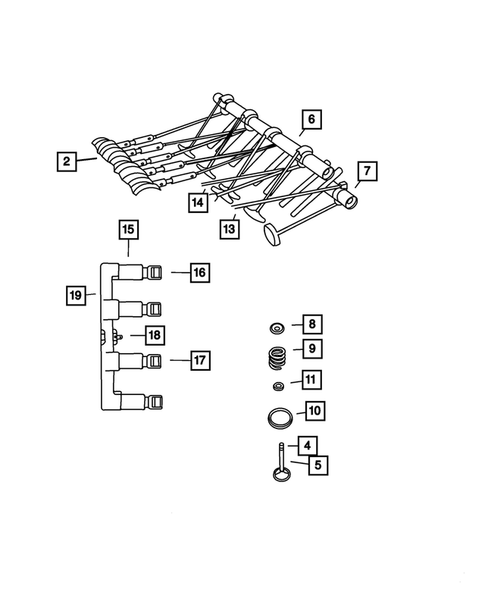 Camshafts and Valves for 2006 Jeep Grand Cherokee #0
