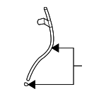 121420P010 - Engine: Guide Tube for Lexus: ES350, RX350 Image