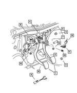 6500197 - Clutch: Nut for Mopar Image