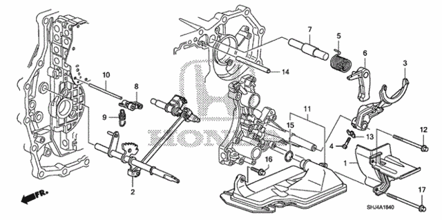 AT Shift Fork ('07-) for 2008 Honda Odyssey #0