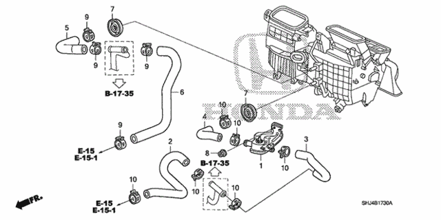 Water Valve for 2008 Honda Odyssey #0