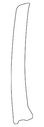 2036903287 - Body: Molding for Mercedes-Benz Image