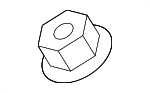 83161010A - Engine: Front Mount Nut for Suzuki Image
