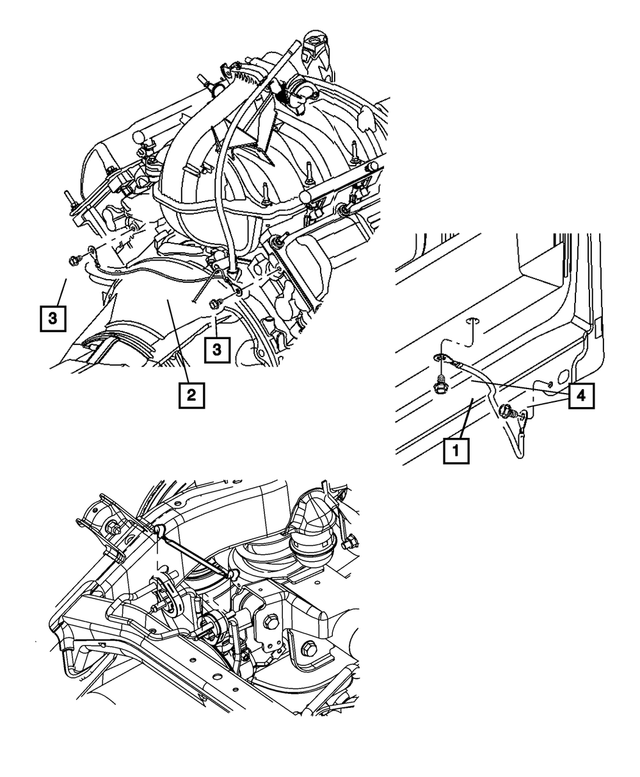 5091094AA - Electrical: Ground Strap for Mopar Image image