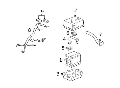 Battery for 2010 Hummer H3 #0