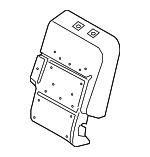 LB5Z7866800D - Body: Seat Back Pad for Ford: Explorer, Police Interceptor Utility Image