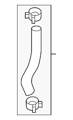 254692B700 - Cooling System: Hose Assembly for Hyundai: Veloster Image