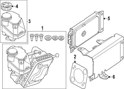 Hydraulic System for 2024 BMW X6 #0