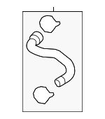 17129802098 - : Connector Hose for Mini: Cooper Countryman, Cooper Paceman Image