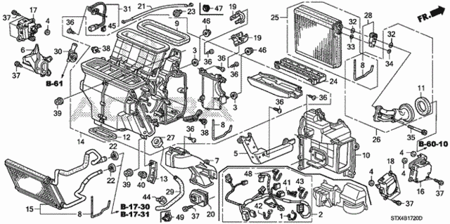 Heater Unit for 2007 Acura MDX #0