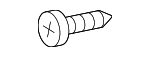 6101946 - Body: Door Trim Panel Screw for Chrysler: 200, 300, Aspen, Pacifica, Sebring, Voyager | Dodge: B1500, B2500, B3500, Challenger, Charger, Charger Daytona, Dart, Durango, Magnum, Ram 1500, Ram 1500 Van, Ram 2500, Ram 2500 Van, Ram 3500, Ram 3500 Van, Stratus, Viper | Jeep: Cherokee, Commander, Compass, Grand Cherokee, Grand Cherokee L, Grand Wagoneer, Grand Wagoneer L, Patriot, Wagoneer, Wagoneer L, Wrangler, Wrangler JK | Ram: 1500 | SRT: Viper Image