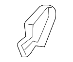 81648TZ3A11ZF - Body: Recline Cover for Honda: Passport, Pilot, Ridgeline Image