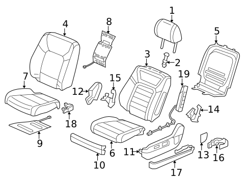 Heated Seats for 2022 Honda Pilot #0