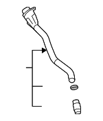 992201106C - : Filler Neck for Porsche: 911 Image