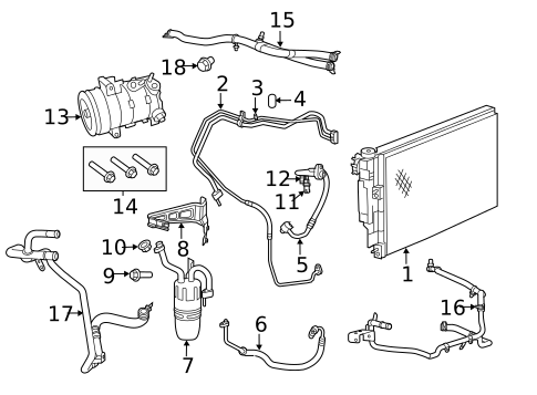 Hoses & Pipes for 2012 Chrysler 200 #0
