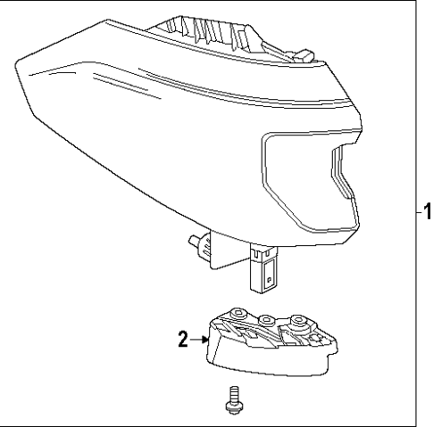 Combination Lamps for 2025 GMC Acadia #0