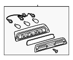 815700C051 - Electrical: Center High Mount Stop Light for Toyota: Tundra Image
