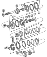 5142842AA - G56; 6-Speed; Manual Transmission: Fourth Gear Needle Bearing for Mopar Image