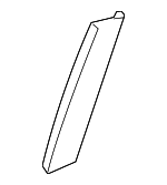 6767550080C0 - Body: Frame Trim for Lexus: LS500, LS500h Image