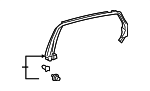 6767350150C0 - Body: Upper Trim for Lexus: LS500, LS500h Image