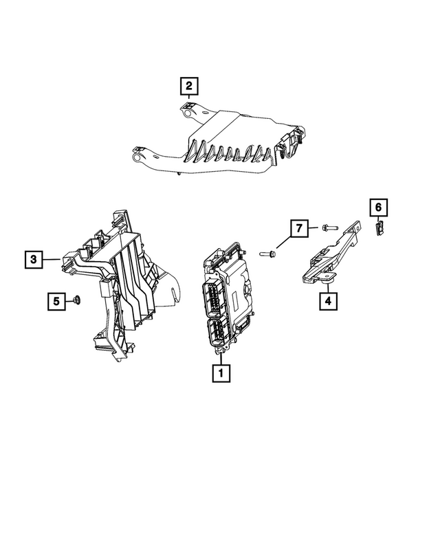 68606201AE - : Engine Controller Module for Mopar Image
