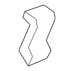 22787184 - Body: Upper Center Pillar Trim Button for GM Image