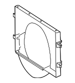 9065050955 - Cooling System: Fan Shroud for MB Vans Image